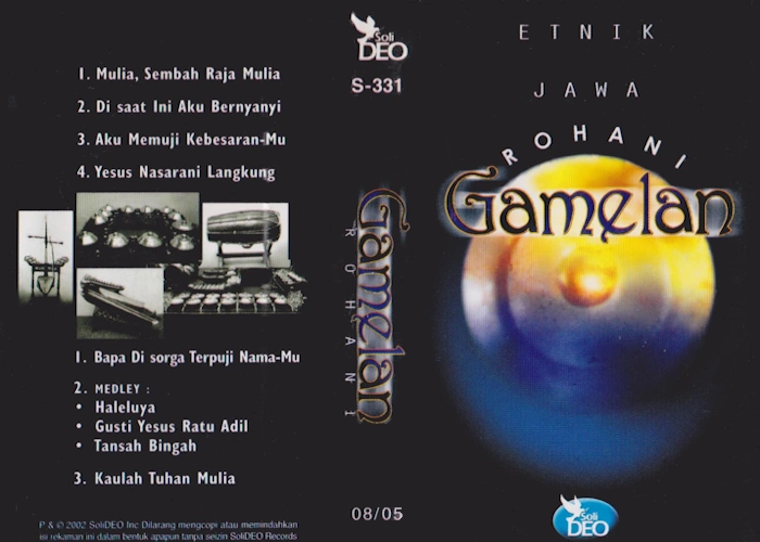 Etnik Jawa Rohani Gamelan
