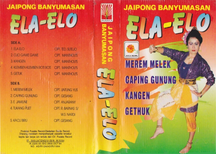 Jaipong Banyumasan Ela Elo