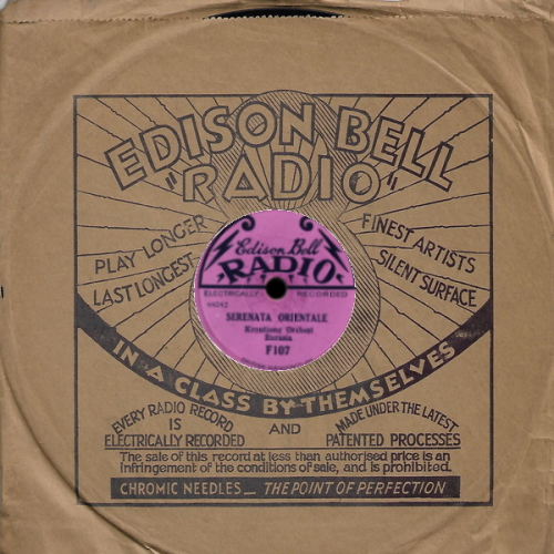 Seranata Orientale / Stamboel, I