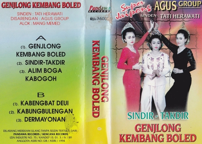 Genjlong Kembang Boled