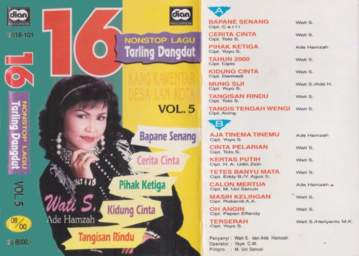 16 Nonstop Lagu Tarling Dangdut