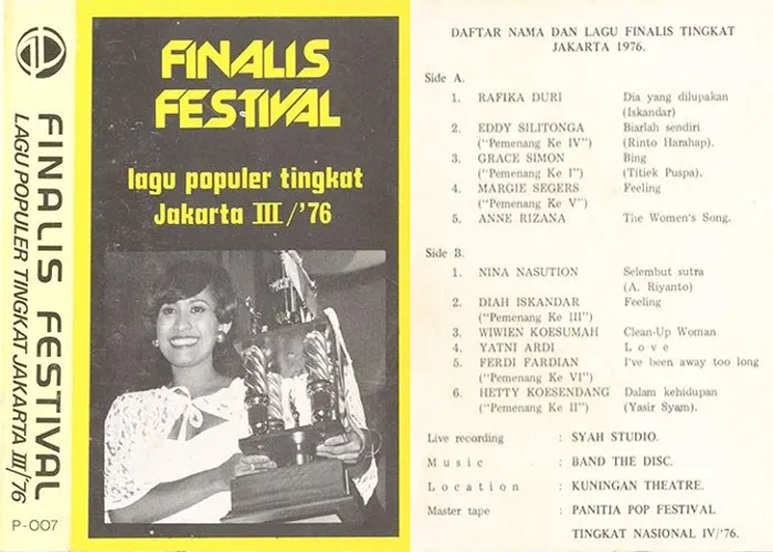 Finalis Festival Lagu Populer Tingkat Jakarta III/'76