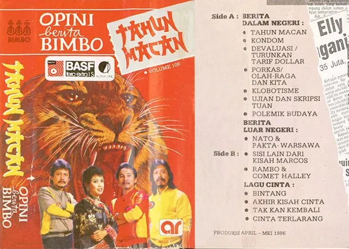 Vol. 108 Opini Berita Bimbo (Macan Tutul)