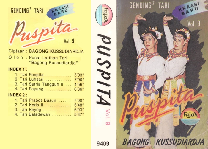 Gending2 Tari Kreasi Baru Vol. 9 Puspita