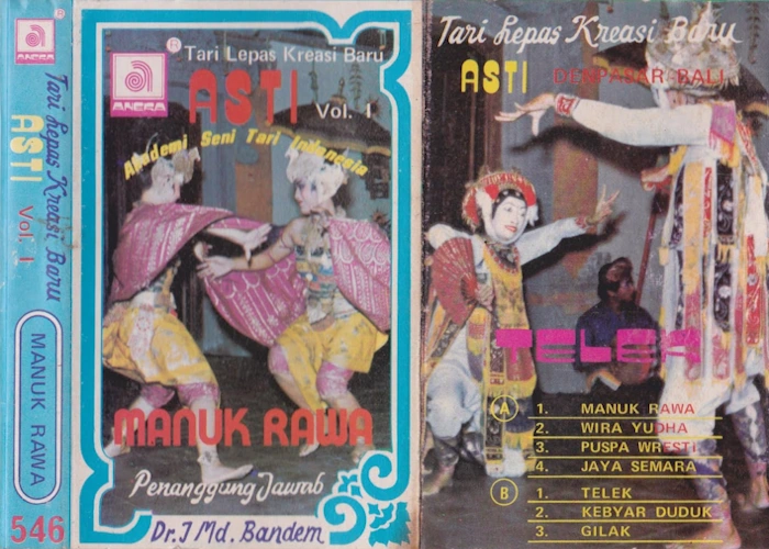 Tari Lepas Kreasi Baru Asti Vol. 1 - Akademi Seni Tari Indonesia - Manuk Rawa - Penanggung Jawab: Dr. I Md. Bandem