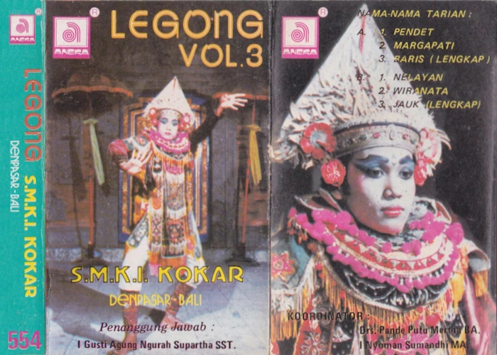 Legong Vol. 3 - S.M.K. Kokar - Penanggung Jawab: I Gusti Agung Ngurah Supartha SST.
