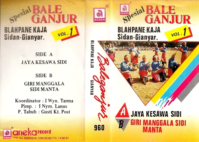 Baleganjur Vol. 1 - Blahpane Kaja - Pimpinan I. Nym. Lanus